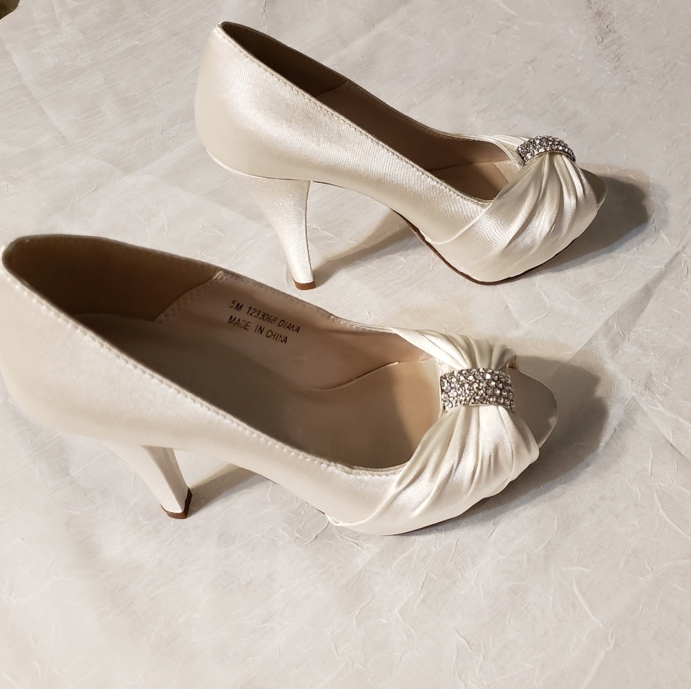 Wedding Open Toe Heels